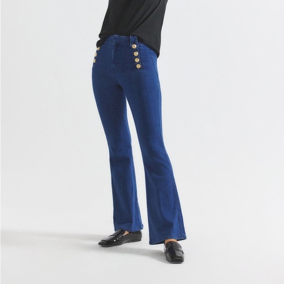 Derek Lam 10 Crosby
Robertson Flared Denim Sailor Trousers - Picture 12 of 12